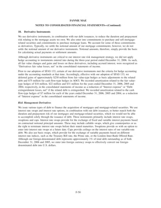 fannie mae  2006Annual Report