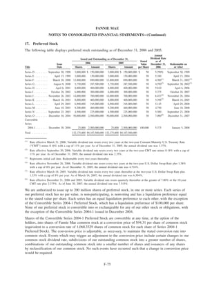 fannie mae  2006Annual Report