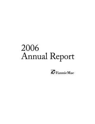 2006
Annual Report
 