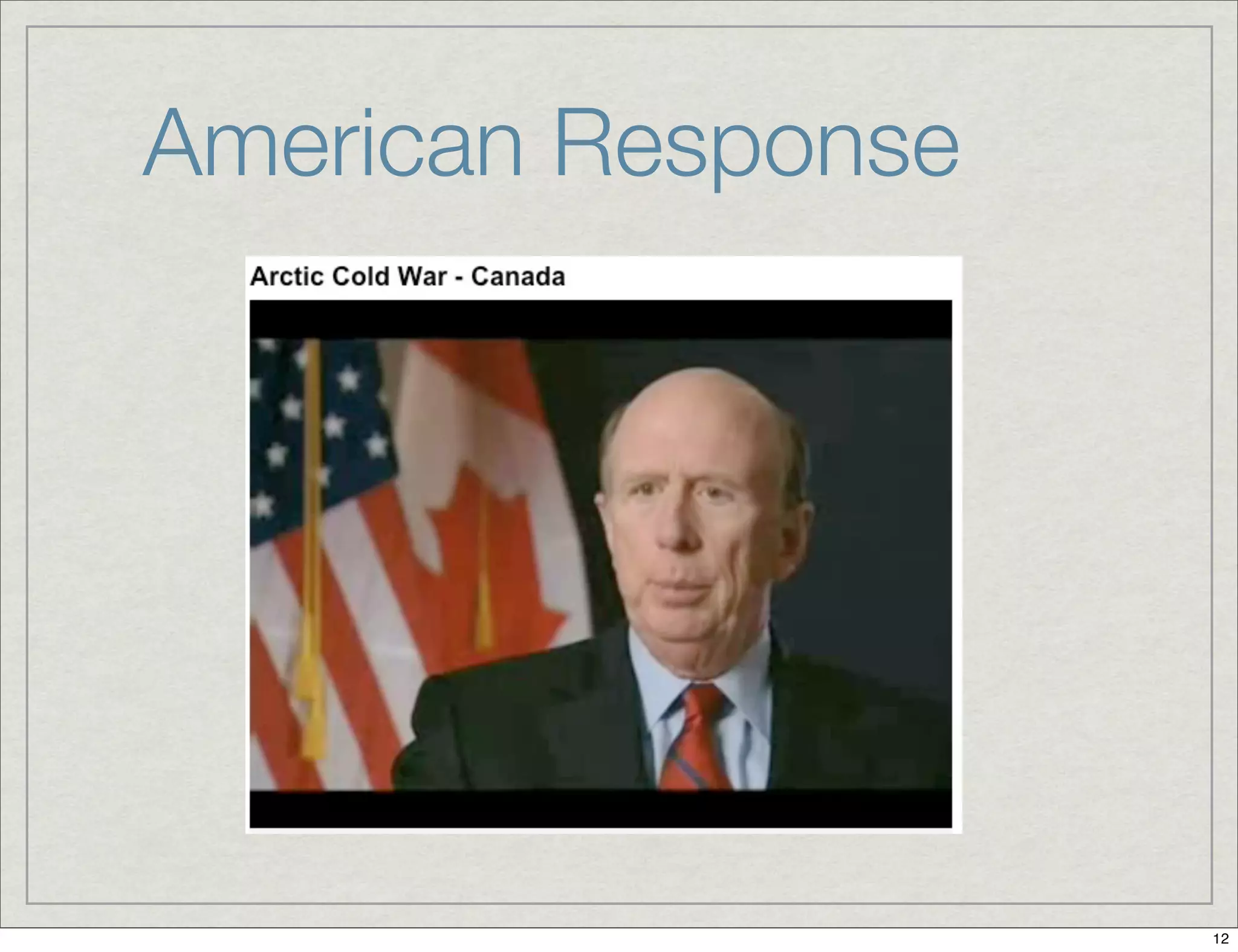 American Response
12
 