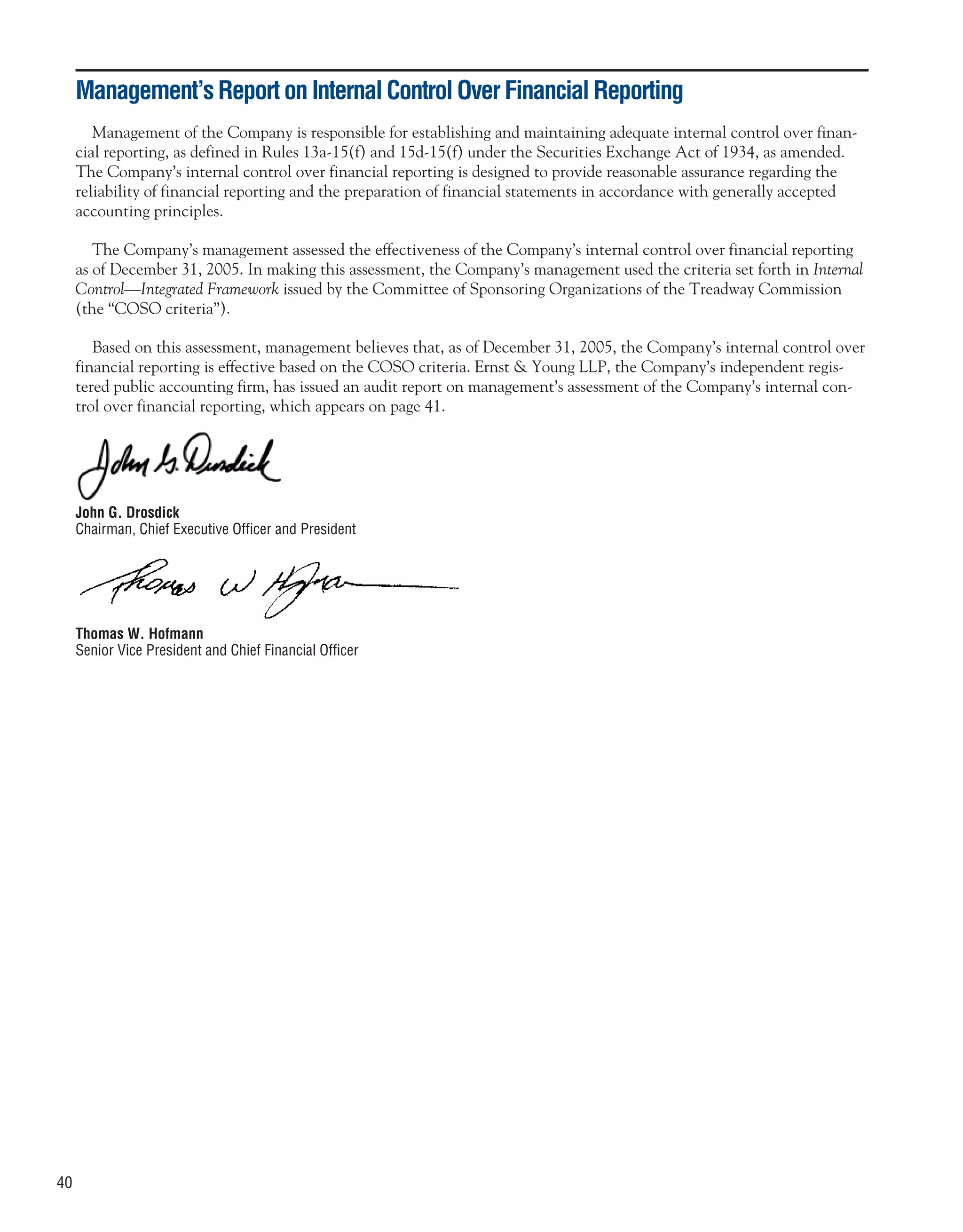 sunoco 2005 Annual Report