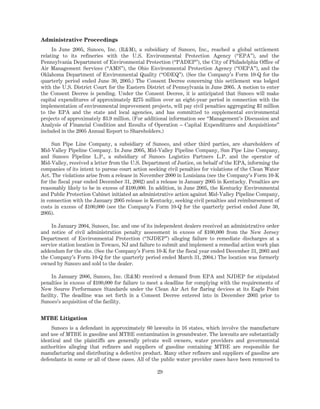Sunoco Pdf sunoco 2005 Form 10-K | PDF