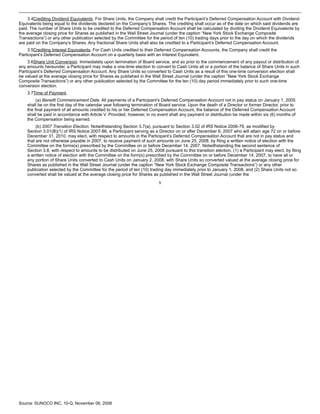 sunoco Quarterly Reports2008 3rd