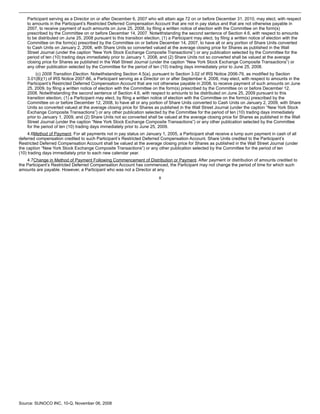 sunoco Quarterly Reports2008 3rd