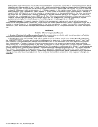 sunoco Quarterly Reports2008 3rd