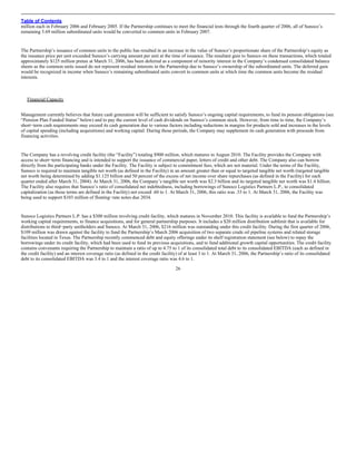 sunoco Quarterly Reports 2006 1st