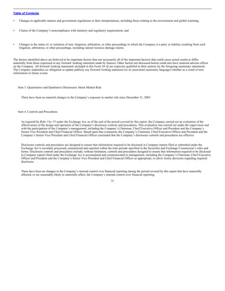 sunoco Quarterly Reports 2006 1st