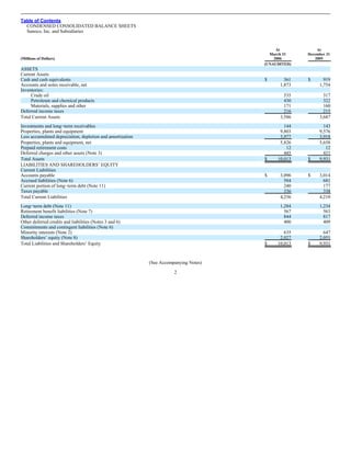 sunoco Quarterly Reports 2006 1st