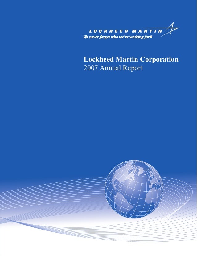 lockheed martin 2007 Annual Report
