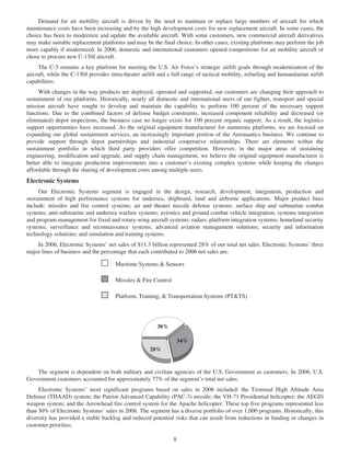 lockheed martin 2006 Annual Report