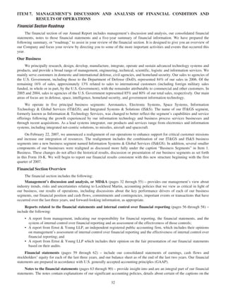 lockheed martin 2006 Annual Report