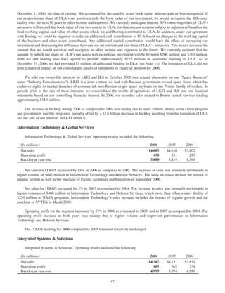 lockheed martin 2006 Annual Report