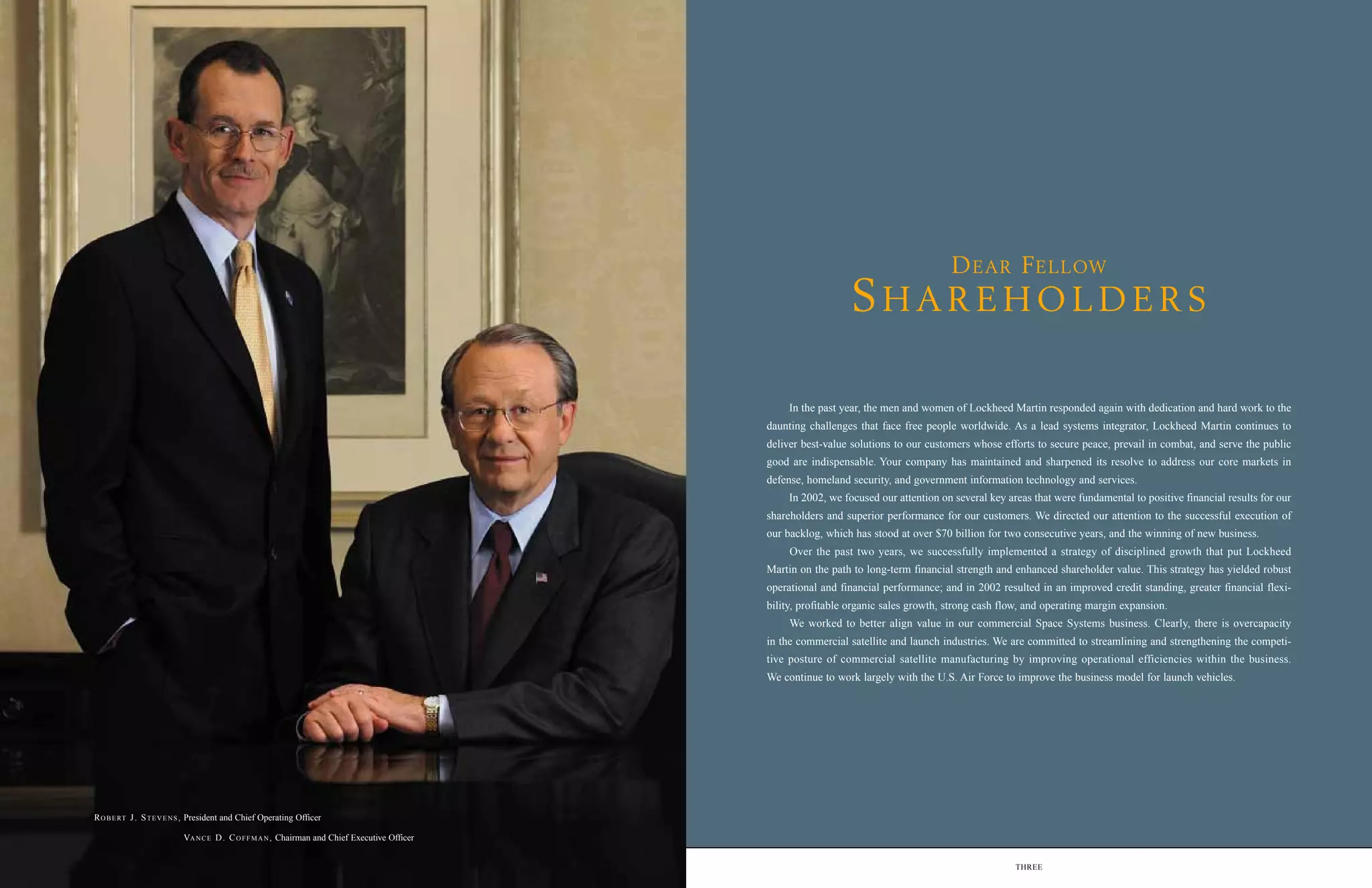 lockheed martin 2002 Annual Report