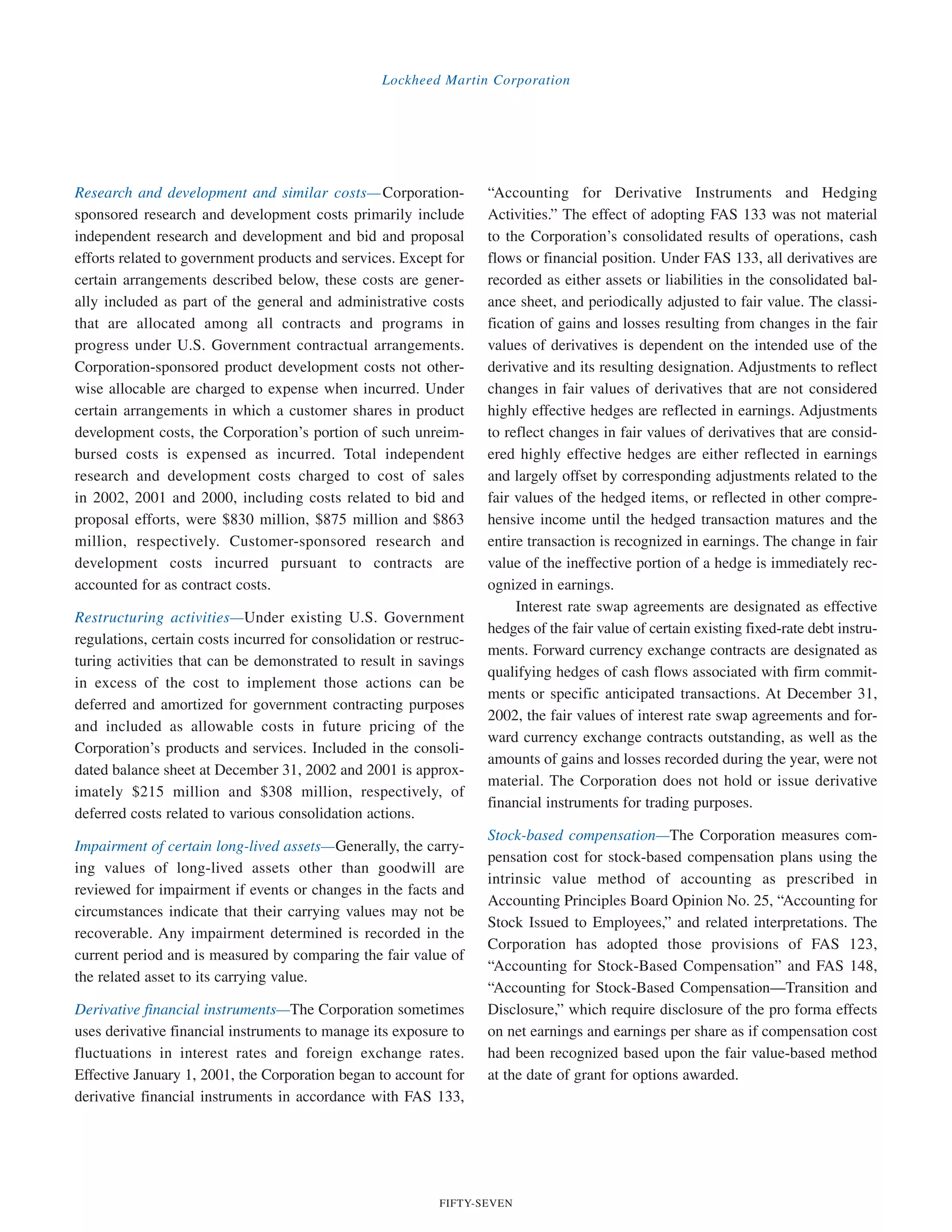 lockheed martin 2002 Annual Report