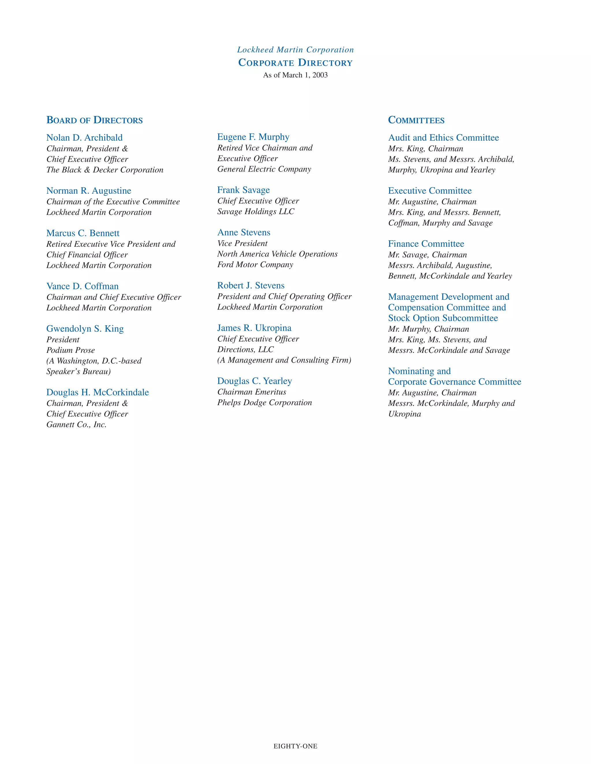 lockheed martin 2002 Annual Report