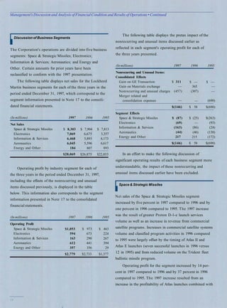 lockheed martin 1997 Annual Report