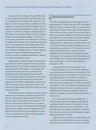 lockheed martin 1997 Annual Report