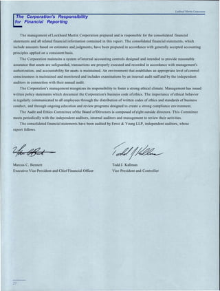 lockheed martin 1997 Annual Report