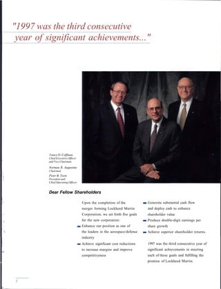 lockheed martin 1997 Annual Report