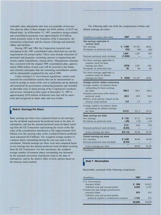 lockheed martin 1997 Annual Report