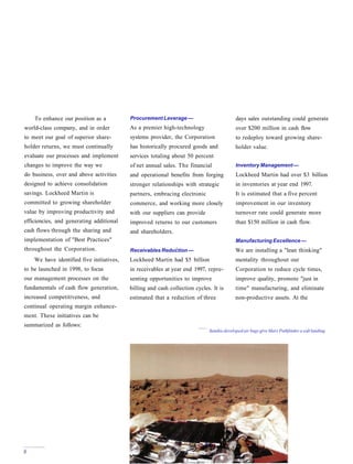 lockheed martin 1997 Annual Report