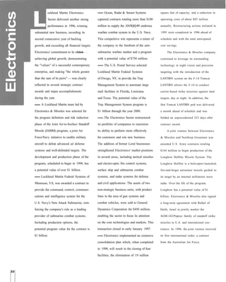 Lockheed Martin Core Principles lockheed martin 1996 Annual Report | PDF