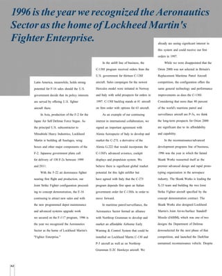 lockheed martin 1996 Annual Report | PDF