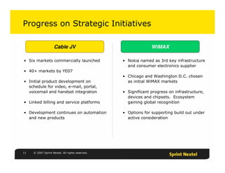 sprint nextel Quarterly Presentations 2006 4th 