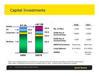 sprint nextel Quarterly Presentations 2006 4th 