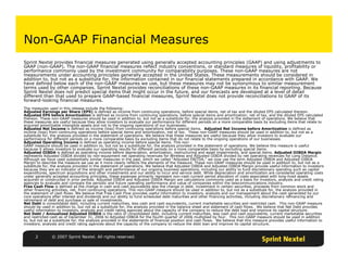 sprint nextel Quarterly Presentations 2006 4th 