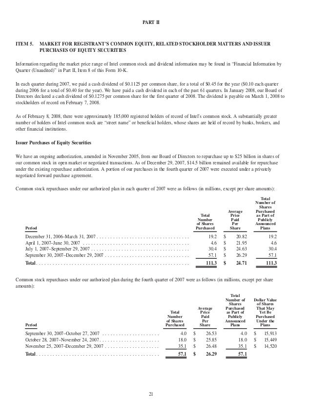 intel 2007 Annual Report
