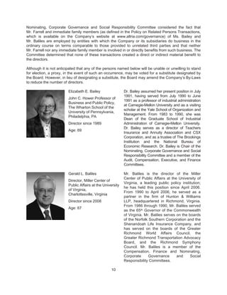 2008 Altria Proxy Statement