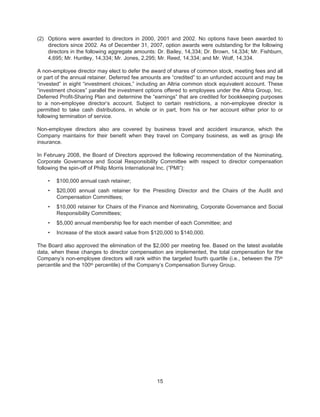 2008 Altria Proxy Statement