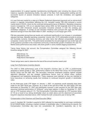 2008 Altria Proxy Statement