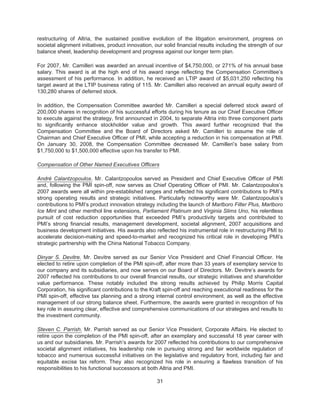 2008 Altria Proxy Statement