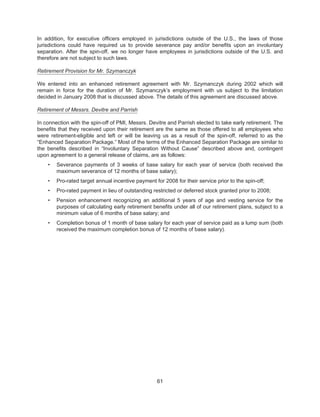 2008 Altria Proxy Statement