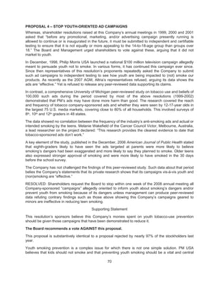 2008 Altria Proxy Statement