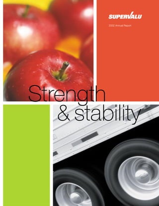 2002 Annual Report




Strength
   & stability
 