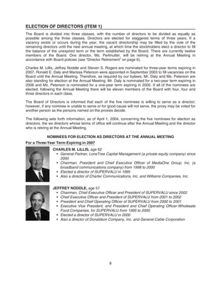 supervalu Proxy Statements 2004