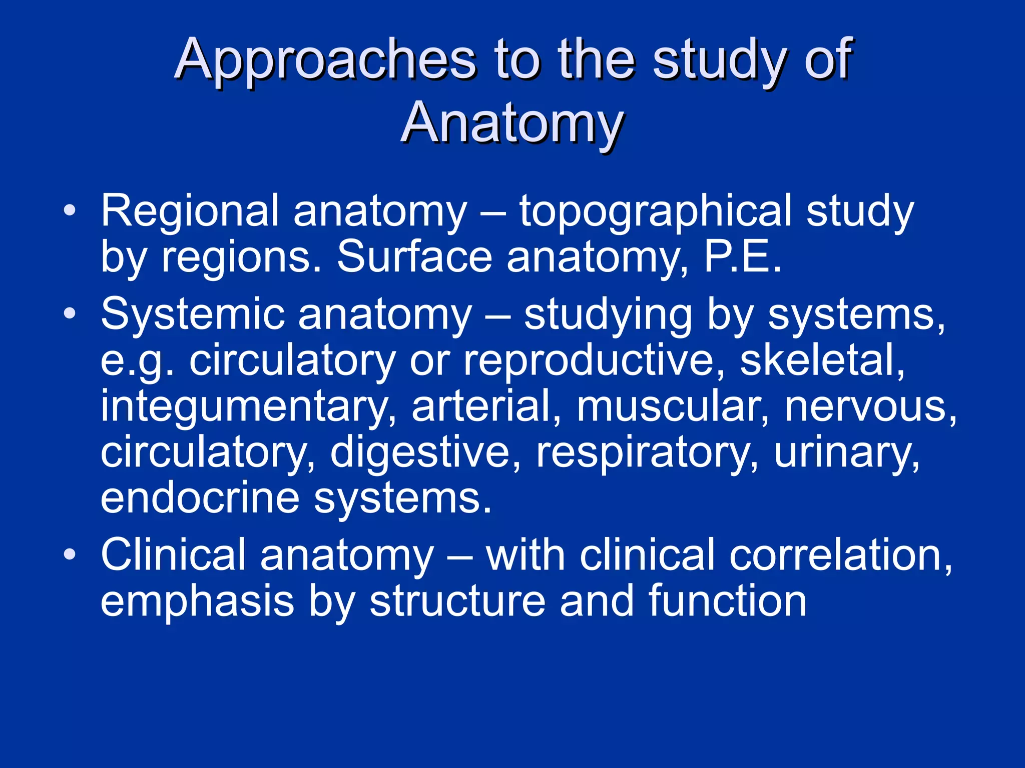 Human Anatomy | PPT