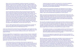 Balallo is also a civil serviceeligibleper his application to be entered in the register of
eligibles pursuantto the provisions of Republic ActNo. 1080, as amended by Republic Act
1844 (Exh. 1). Before the former appointment of the petitioner Antonio Villanueva could be
finally attested by the Commissioner of Civil Serviceon March 4, 1960 the Commissioner of
Civil Serviceapproved the appointment of the respondent Atty. Felix Balallo subjectto the
usual physical and medical examination and to the availability of funds,that is,provided the
former incumbent Inocencio Espiritu has no more leave with pay to his credit.
Sincethe appointment of the petitioner Antonio Villanueva hehas been performing his
duties as chief of policeof Santa and receivingthe emoluments therefor. However, the
provincial auditor has annotated in the payroll thatthe payment of the petitioner's salary is
subjectto reimbursement if and when the matter is decided againsthim.In view of this
predicament, the Commissioner of Civil Servicein his 4th indorsement dated May 13, 1960
to the provincial treasurer (Exh.5) finally decided that the attestation made by the provincial
treasurer under section 20, Republic Act 2260 is not final for itis subjectto review by the
Commissioner of Civil Service;that the appointment made to Antonio Villanueva has been
revoked upon the appointment of Atty. Felix Balallo to the same position.By virtue of the
aforementioned indorsement (Exh. 5), Mayor Jesus Bueno advised the petitioner Antonio
Villanueva "... to cease rendering further servicein the PoliceDepartment ... and to return all
the property of the said department...to the municipal treasurer."(Exh. 7).
On June 3, 1960,the petitioner filed this quo warranto proceedings and as prayed for, the
Court on June 6, 1960 issued the writof preliminary mandatory injunction upon the
petitioner filinga bond in the sum of P2,000. (Record pp. 91-93).
In due course, the Court of FirstInstanceof Ilocos Surrendered judgment sustainingtheaction taken
by the Commissioner of Civil Serviceand,accordingly,dismissingthe complaintwithout costs,as well
as dissolvingthe writof preliminary injunction issued by said courton June 7, 1960. Hence, this
appeal by Villanueva.
The decision appealed fromis mainly based upon our rulings in Gorospe vs. Secretary of Public Works
and Communications, G.R. No. L-11090 (January 31, 1959) and Cui vs. Ortiz, G. R. No. L-13753 (April
29, 1960),but these cases arenot in point. The firstinvolved an employee who had been found guilty
of certain irregularities and, accordingly, ordered dismissed by the Commissioner of Civil Service, for
which reason a subsequent appointment in favor of the same employee was disapproved by the
Commissioner of Civil Service, said previous dismissal being a ground for the disapproval of the new
appointment, under Section 5 Ruleof the Civil ServiceRules,reading:
5. The Commissioner may, in his discretion,refuseto examine an applicant,or to
certify or attest an appointment of an eligible,who is physically unfitfor the performance of
the duties of the position to which he seeks appointment; or who has been guilty of a crime,
or of infamous,notoriously disgraceful,or immoral conduct,drunkenness, or dishonesty;
or who has been dismissed from the service for other deliquency or misconduct; or who has
intentionally madea falsestatement in any material fact, or practiced or attempted to
practiceany deception or fraud in securinghis examination,registration,or
appointment. Any of the foregoing disqualifications shall be good cause for the removal of
the person from the service after his appointment.
Indeed, if the grounds for disqualification enumerated in the foregoing provision are,likewise,
grounds for removal, itfollows that the refusal of the Commissioner of Civil Serviceto approve the
appointment of Gorospe was fully justified for itwould serve no useful purpose to approve the
appointment and, atthe sametime, to remove the appointee. Petitioner herein does not fall,
however, under any of the aforementioned disqualificationsor causes for removal.
Neither is the second casecontrollingin the one at bar for the appointment involved in the Cui case
required the approval of the President which was not secured by him. Hence, his appointment was not
completed. The appointment in the present casedid not requiresaid approval of the President. In
fact, Mayor Burgonio had applied for presidential authority to fill the vacancy resultingfrom the
resignation of Inocencio Espiritu as Chief of Policeof Santa,and the Officeof the President replied
statingthat said "authority ... is notnecessary".
The issuein this casehinges on the role of the Commissioner of Civil Serviceunder the provisions of
the Civil ServiceAct requiringhis attestation to appointments made in the civil service.As stated by
this Court in the Gorospe case(supra), the appointment of an employee in the civil service"must be
submitted to the Commissioner of Civil Servicefor approval to determine whether the prospective
appointee is qualified to hold the position." In the languageof former Deputy Commissioner of Civil
Service, Gregorio Rasalan (in hisbook on the PhilippineCivil ServiceLaw,pp. 27 and 28):
If the appointee concerned is a civil serviceeligibleand otherwisequalified for the position
and the appointingauthority has already performed all the acts necessary to make the
appointment complete, a probational,promotional,transfer or re-instatement appointment
may not be withdrawn without the consent of the appointee. ...
Pursuantto lawand regulations an appointment in the servicemust be submitted to the
Commissioner of Civil Servicefor determination whether the proposed appointee is qualified
to hold the position.....
When the appointee is qualified,as petitioner herein admittedly is,then the Commissioner of Civil
Service has no choice but to attest to the appointment. It has been repeatedly held that an
appointment becomes complete upon the performance of the lastactrequired by lawof the
appointingpower. The attestation required of the Commissioner of Civi l Serviceis merely a check to
assurecompliancewith the civil servicelaws.In fact,upon attestation by the provincial treasurer the
appointee may collectthe correspondingsalaries,although subjectto the condition that, if the
Commissioner of Civil Serviceshould later on properly reject the appointment by reason of lack of
eligibility,as provided in said Section 5,Rule II,of the Civil ServiceRules,then the appointment shall
lapse,despite the aforementioned attestation by the provincial treasurer.This notwithstanding,the
 