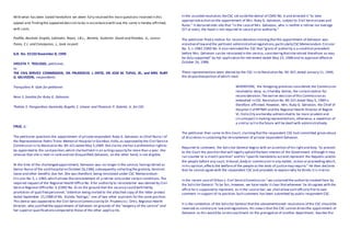 With what has been stated heretofore we deem fully resolved the main questions involved in this
appeal and,findingthe appealed decision to be in accordancewith law,the same is hereby affirmed,
with costs.
Padilla, Bautista Angelo, Labrador, Reyes, J.B.L., Barrera, Gutierrez David and Paredes, JJ., concur.
Paras, C.J. and Concepcion, J., took no part.
G.R. No. 92103 November 8, 1990
VIOLETA T. TEOLOGO, petitioner,
vs.
THE CIVIL SERVICE COMMISSION, DR. PRUDENCIO J. ORTIZ, DR. JOSE M. TUPAZ, JR., and MRS. RUBY
G. GELVEZON, respondents.
Tranquilino R. Gale for petitioner.
Rene S. Sarabia for Ruby G. Gelvezon.
Thelma S. Panganiban-Gamindo,Rogelio C. Limare and Florencio P. Gabriel, Jr. for CSC.
CRUZ, J.:
The petitioner questions the appointment of privaterespondent Ruby G. Gelvezon as Chief Nurse I of
the Representative Pedro Trono Memorial Hospital in Guimbal,Iloilo,as approved by the Civil Service
Commission in its Resolution No. 89-321 dated May 5,1989. She claims shehas a preferential rightto
be appointed to the said position,which shehad held in an actingcapacity for more than a year. She
stresses that she is next-in-rank and not disqualified;Gelvezon, on the other hand,is not eligible.
At the time of the challenged appointment, Gelvezon was no longer in the service, havingretired as
Senior Nurse of the said hospital on October 26,1986,subsequently collectingthe gratuity, terminal
leave and other benefits due her. She was therefore being reinstated under CSC Memorandum-
Circular No.5, s-1983,which allows thereinstatement of a retiree only under certain conditions.The
required request of the Regional Health Office No. 6 for authority to reinstateher was denied by Civil
Service Regional OfficeNo. 6 (CSRO No. 6) on the ground that the vacancy could befilled by
promotion of qualified personnel,"attention being invited to the attached copy of the letter protest
dated September 15,1988 of Ms. Violeta Teologo," one of two other aspirants for the same position.
This denial was appealed to the Civil ServiceCommission by Dr.Prudencio J. Ortiz, Regional Health
Director, who justified the appointment of Gelvezon on grounds of the "exigency of the service" and
her superior qualificationscompared to those of the other applicants.
In the assailed resolution,theCSC set asidethe denial of CSRO No. 6 and directed it "to take
appropriateaction on the appointment of Mrs. Ruby G. Gelvezon, subjectto Civil ServiceLaws and
Rules." It declared inter alia that "in the caseof Mrs. Gelvezon, who is neither a retiree nor overage
(57 or over), the head is not required to secure prior authority."
The petitioner filed a motion for reconsideration insistingthatthe appointment of Gelvezon was
violativeof lawand the pertinent administrativeregulations,particularly CSC Memorandum Circular
No. 5, s-1982.CSRO No. 6 also reminded the CSC that "grant of authority is a condition precedent
before Mrs. Gelvezon can be reinstated in the service, consideringthatsheretired therefrom as may
be duly supported" by her application for retirement dated May 23, 1988 and its approval effective
October 26, 1988.
These representations were denied by the CSC in its Resolution No. 90-307,dated January 11, 1990,
the dispositiveportion of which read:
WHEREFORE, the foregoing premises considered,the Commission
resolved to deny, as ithereby denies, the instantmotion for
reconsideration.The earlier decision of this Commission as
embodied in CSC Resolution No. 89-321 dated May 5, 1989 is
therefore affirmed. However, Mrs. Ruby G. Gelvezon, the Chief of
Hospital II of RPTMH and the Regional Health Director of Region
VI, Iloilo City arehereby admonished to be more prudent and
circumspectin makingrepresentations, otherwise, a repetition of
a similar actin thefuture will be dealtwith administratively.
The petitioner then came to this Court, claimingthatthe respondent CSC had committed grave abuse
of discretion in sustainingthe reinstatement of private respondent Gelvezon.
Required to comment, the Solicitor General begins with an assertion of his rightand duty "to present
to the Court the position thatwill legally uphold thebest interest of the Government although it may
run counter to a client's position"and his "specific mandateto actand represent the Republic and/or
the people before any court, tribunal,body or commission in any matter, action or proceeding which,
in his opinion,affects the welfare of the people as the ends of justicemay require." He then declares
that he cannot agree with the respondent CSC and proceeds to explain why he thinks it is in error.
In the recent caseof Orbos v. Civil ServiceCommission 1 we sustained the authority invoked here by
the Solicitor General.To be fair,however, we have made it clear thatwhenever he dis agrees with the
office he is supposed to represent, as in the caseat bar,we shall allowsuch officeto fileits own
comment in support of its position.Such comment has been submitted by public respondent CSC.
It is the contention of the Solicitor General thatthe abovementioned resolutions of the CSC should be
reversed as contrary to lawand regulations.His viewis that the CSC cannot directthe appointment of
Gelvezon as this would be an encroachment on the prerogative of another department, besides the
 