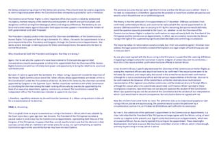 the delays and posturingarepart of the democratic process.They should never be used as arguments
to restrictlegislativepower where the Constitution does not expressly providefor such a limitation.
The Commission on Human Rights is a very important office. Our country is beset by widespread
insurgency,marked inequity in the ownership and enjoyment of wealth and political power,and
dangerous conflicts arisingfromIdeological,ethnic and religious differences.The tendency to use
force and violent means againstthosewho hold oppositeviews appears irresistibleto the holders of
both governmental and rebel firepower.
The President is doubly careful in the choiceof the Chairman and Members of the Commission on
Human Rights. Fully awareof the rulingin Sarmiento III v. Mison, she wants the appointments to be a
jointresponsibility of the Presidency and Congress,through the Commission on Appointments. She
wants a more thorough screeningprocess for these sensitivepositions.She wants only the best to
survivethe process.
Why should we tell both the President and Congress that they are wrong.?
Again, I fail to see why the captain of a naval boatordered to firebroadsides againstrebel
concentrations should receivegreater scrutiny in his appointmentthan the Chairman of the Human
Rights Commission who has infinitely morepower and opportunity to bringthe rebellion to a justand
satisfactory end.
But even if I were to agree with the Sarmiento III v. Mison ruling,I would still includethe Chairman of
the Human Rights Commission as oneof the "other officers whoseappointments are vested in him in
this Constitution"under the firstsentence of Section 16, Article VII.Certainly,the chairman cannotbe
appointed by Congress or the Supreme Court. Neither should we read Article XIII of the Constitution
as classifyingthe chairman amongthe lower rankingofficers who by lawmay be appointed by the
head of an executive department, agency, commission,or board.The Constitution created the
independent office.The Presidentwas intended to appointits chairman.
I, therefore, regretfully reiterate my dissentfrom the Sarmiento III v. Mison rulingand join in the call
for a re-examination of its doctrine.
CRUZ, J., dissenting:
This is as good a time as any to re-examine our rulingin Sarmiento v. Mison,which was adopted by
the Court more than a year ago over two dissents.The President of the Philippines hastaken a
second look at it, and so too has the Commission on Appointments representing both Hous es of the
Congress of the Philippines.Itappears thatthey arenot exactly certain now that the decision in that
casewas correct after all.I believeit will notbe amiss for us too, in a spiritof humility,to read the
Constitution again on the possibility thatwe may have misread itbefore.
The ponencia assumes that we were rightthe firsttime and that the Mison caseis settled—there is
no need to re-examine it. It therefore approaches the problem at hand from another perspective and
would sustain thepetitioner on an additional ground.
The theory is that the petitioner's firstappointment on 17 December 1988 was valid even if not
confirmed, conformably to Mison,and could not be replaced with the second appointment on 14
January 1989 becausethere was no vacancy to fill.By this reasoning,the opinion would definitely
avoid the question squarely presented to the Court, viz., whether or not the Chairman of the
Commission on Human Rights is subjectto confirmation as required now by both the Presidentof the
Philippines and the Commission on Appointments. In effect, we are asked to reconsider the Mison
rulingin the lightof this supervening significantalbeitdecidedly notcontrollingcircumstance.
The majority makes its ratiocination sound so simple,but I find I am unableto agree. I think we must
address the legal question frontally instead of fallingback on a legal sleight-of hand of now-you-see-
it-now-you-don't.
As one who never agreed with the bison rulingin the firstplace,I suspectthat the seeming diffidence
in applyingitcategorically to the caseatbar is due to a degree of uneasiness over its correctness.I
think this is the reason another justification had to be offered to bolster Mison.
In my dissentin Alison,I specifically mentioned the Chairman of the Commission on Human Rights as
among the importantofficers who would not have to be confirmed if the majority view were to be
followed. By contrast,and inexplicably,thecolonel in the armed forces would need confirmation
although he is not a constitutional officer with the serious responsibilities of the former. Also not to
be confirmed are the Governor of the Central Bank unlikethe relatively minor multisectoral
representative of the regional consultativecommission,and the Undersecretary of Foreign Affairs
although the consul,who is his subordinate,would need confirmation.When I pointed to these
incongruous situations,I was told itwas not our placeto question the wisdom of the Constitution.
What I was questioningwas not the wisdomof the Constitution but the wisdom of our interpretation
which I said would lead to absurd consequences.But only JusticeGutierrez agreed with me.
Now the chickens have come home to roost.The petitioner asks us to unequivocally apply our own
rulingin Alison,butwe are equivocating.The ponencia would sustain the petitioner by a
circumlocution,such as itis,as if itdoes not think Mison,will sufficefor its conclusion.
As I see it, the submission of the petitioner's appointment to the Commission on Appointments is a
clear indication thatthe Presidentof the Philippines no longer agrees with the Mison,ruling,at least
insofar as itapplies to the present case. Signifi cantly theCommission on Appointments, which was
also awareof Mison, has as clearly rejected it by actingon the appointment. These meaningful
developments must give us pause. We may have committed an error in Mison,which is bad enough,
and may be persistingin itnow, which is worse.
 