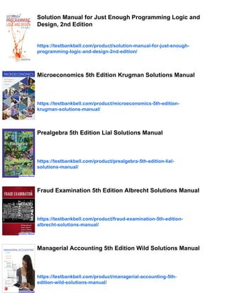 Programmable Logic Controllers 5th Edition Petruzella Solutions Manual ...