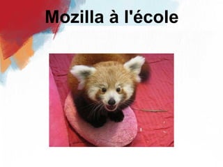 Mozilla à l'école 