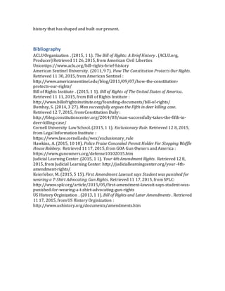 Bill of Rights | PDF