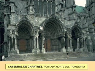 CATEDRAL DE CHARTRES. PORTADA NORTE DEL TRANSEPTO
 