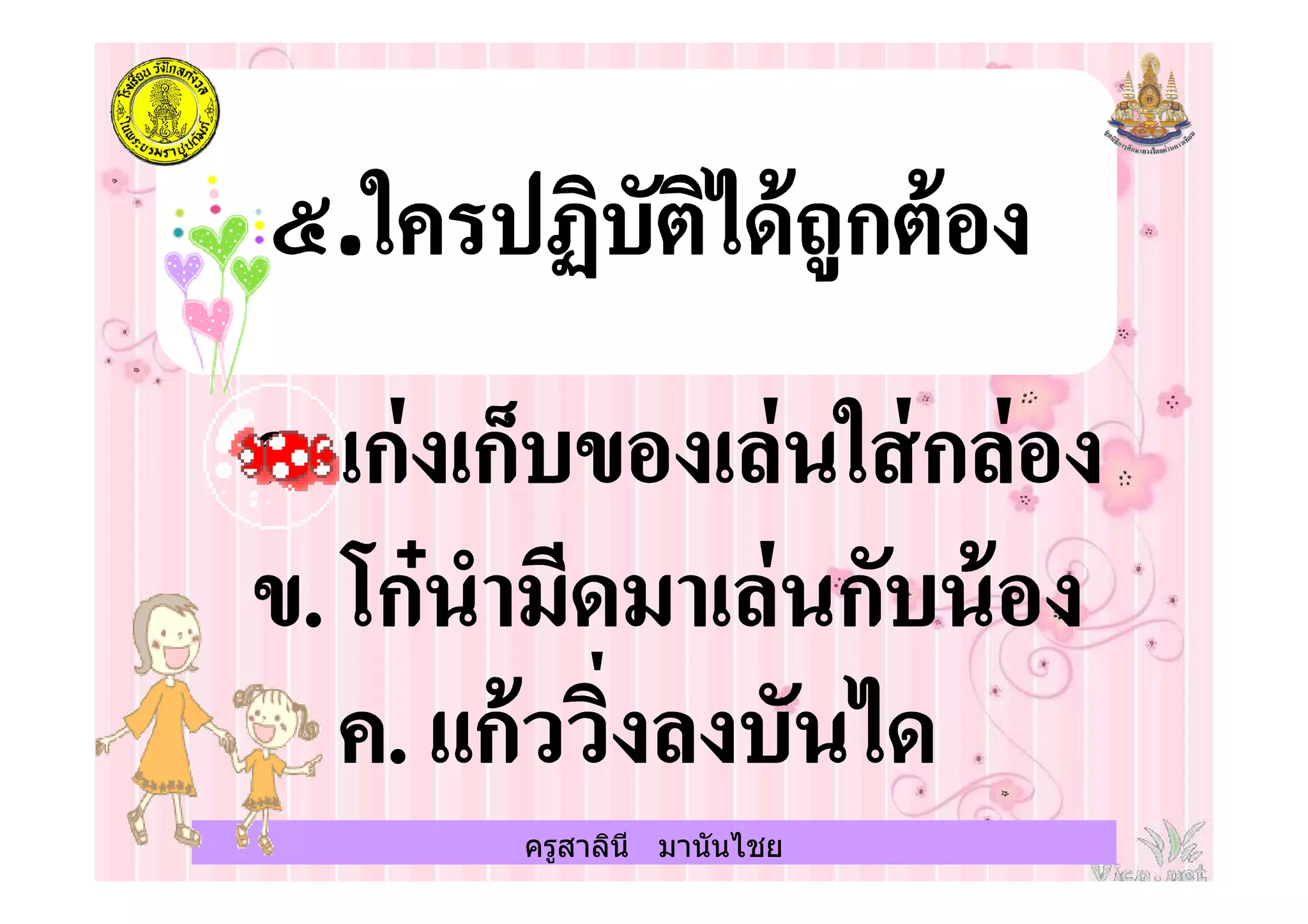 ครูสาลินี มานันไชย
 