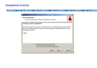 Aceptamos licencia
 