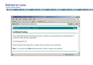 Solicitud en curso
Vuelva usted mañana
 
